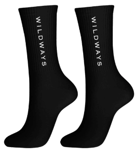 Premium Crew Socks (black, 1pk)
