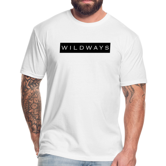 Fitt Cotton/Poly T-Shirt by Next Level - white