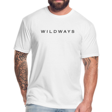 Load image into Gallery viewer, WILDWAYS Original White Fitted Cotton/Poly T-Shirt by Next Level - white