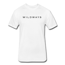 Load image into Gallery viewer, WILDWAYS Original White Fitted Cotton/Poly T-Shirt by Next Level - white