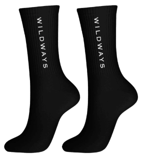 Premium Crew Socks (Black, 1pk)