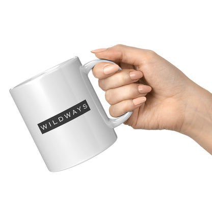WILDWAYS White Mug - 11oz