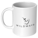 WILDWAYS Logo 11oz White Mug