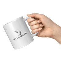 WILDWAYS Logo 11oz White Mug