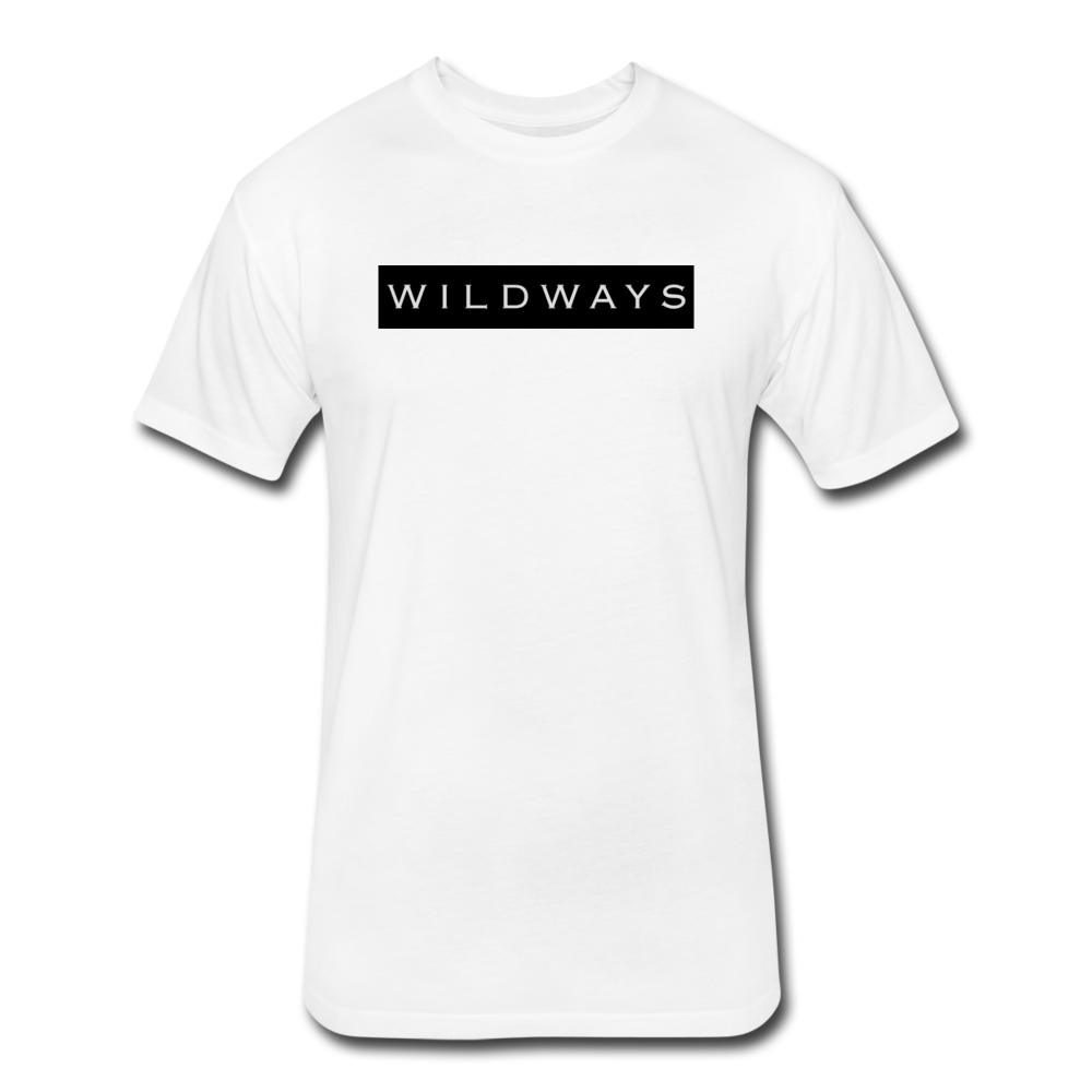 Fitt Cotton/Poly T-Shirt by Next Level - white