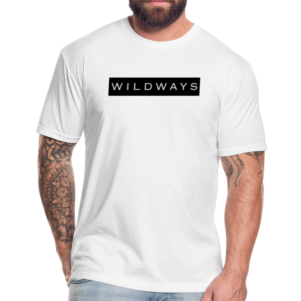 Fitt Cotton/Poly T-Shirt by Next Level - white